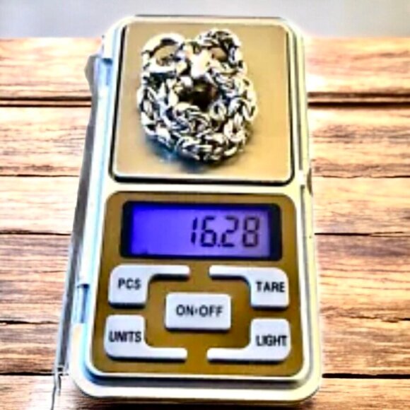 Sterling Silver Chain Bracelet Vintage Signed 16 grams Made in Italy 7.5" - Picture 6 of 13